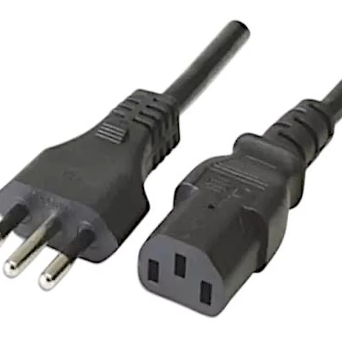 MALIK - Cable Poder 1.8 m - Perfecto para Monitores de PC