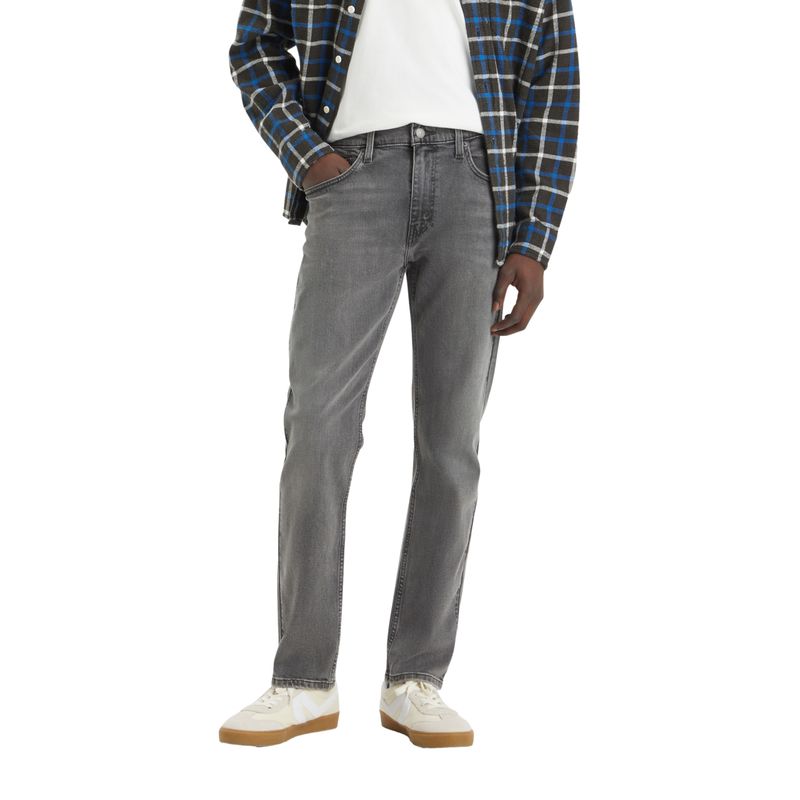 LEVIS - Jeans Hombre 502 Taper Gris Levis