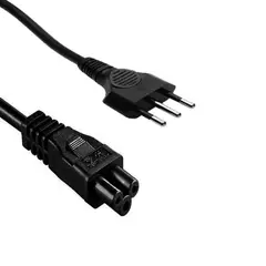 MALIK - Cable de Alimentación Trébol Compatibilidad Total