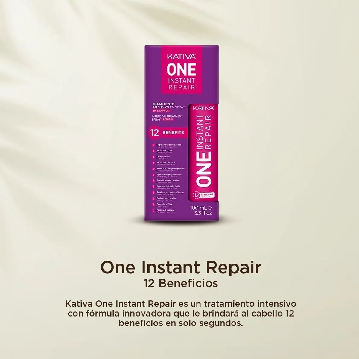 KATIVA - Protector Térmico Kativa One Instant Repair 100ml