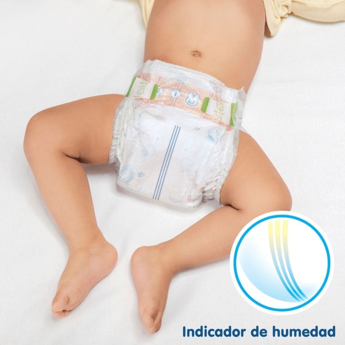 MERRIES - Pañales Velcro Talla RN - 76 Unidades