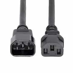 MALIK - Cable IEC C13-C14 de Alta Durabilidad y Seguridad