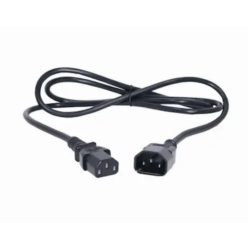 MALIK - Cable de Alimentación IEC C13-C14 para UPS y PCs