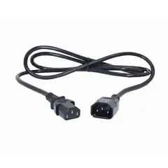MALIK - Cable de Alimentación IEC C13-C14 para UPS y PCs
