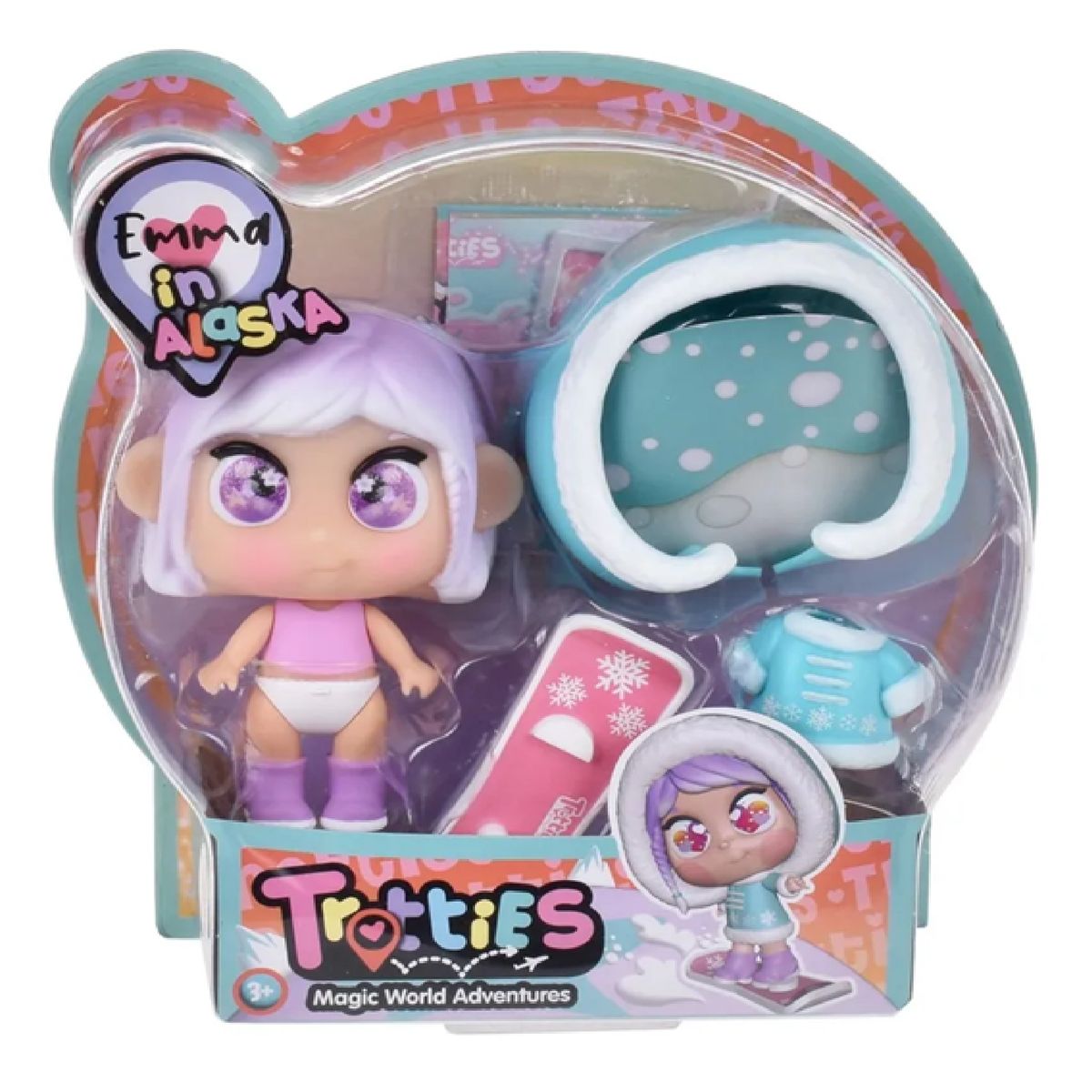 ANSALDO - Mini Trotties Dolls Travel Outfits - EMMA ALASKA