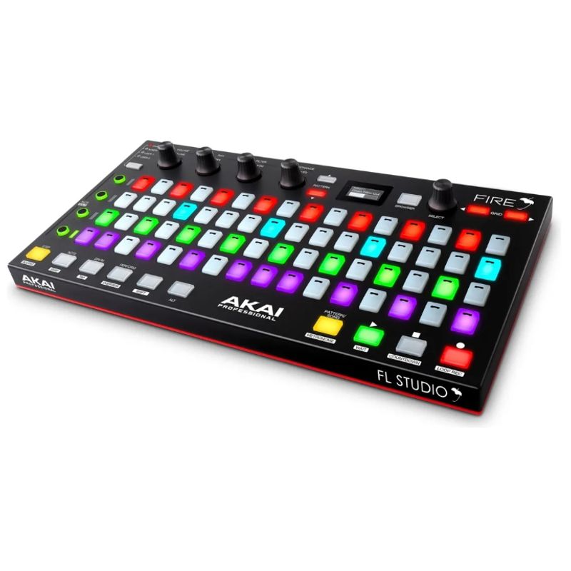 AKAI PROFESSIONAL - Controlador Midi Para Estudio Akai Fire Fl Studio