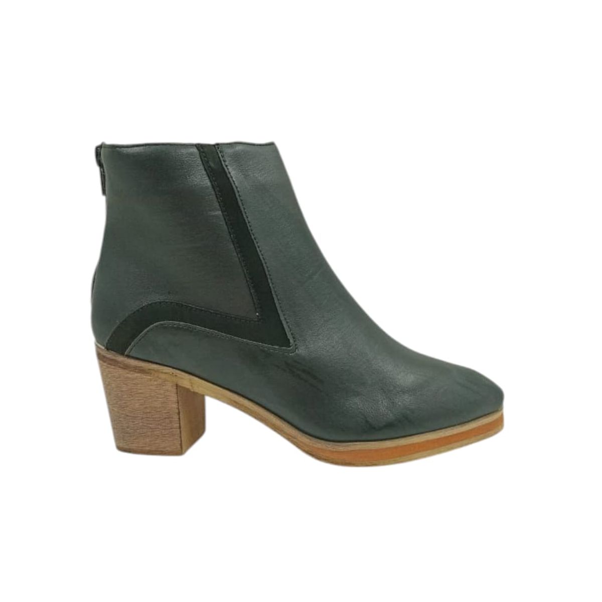 HERIEL - Botín Negro Taco Mujer