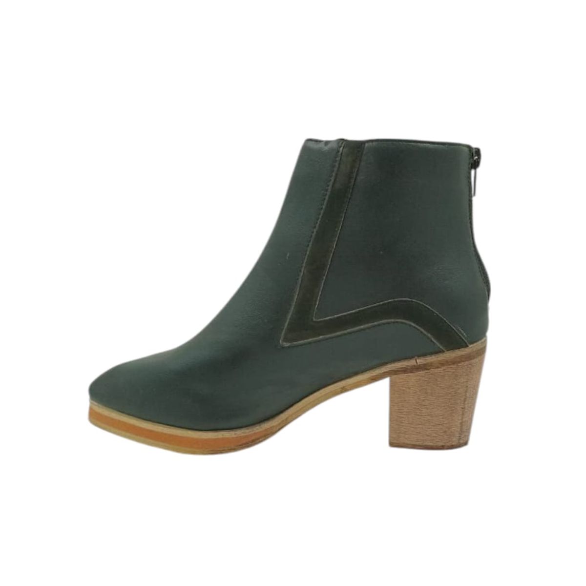 HERIEL - Botín Negro Taco Mujer