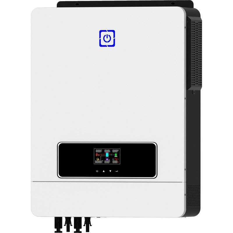 BLACKVIEW - Inversor Solar Con Wifi Híbrido de 10200w con Potencia Pico 20400w