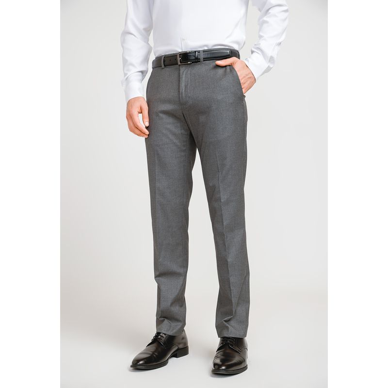 PERRY ELLIS - Pantalón Formal Hombre Gris