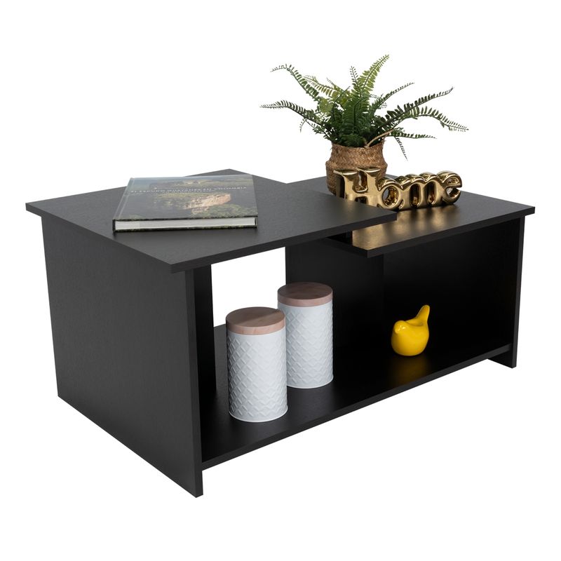 TUHOME - Mesa De Centro Wema 416x893x531 Cm Wengue