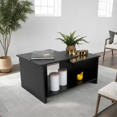 TUHOME - Mesa De Centro Wema 416x893x531 Cm Wengue