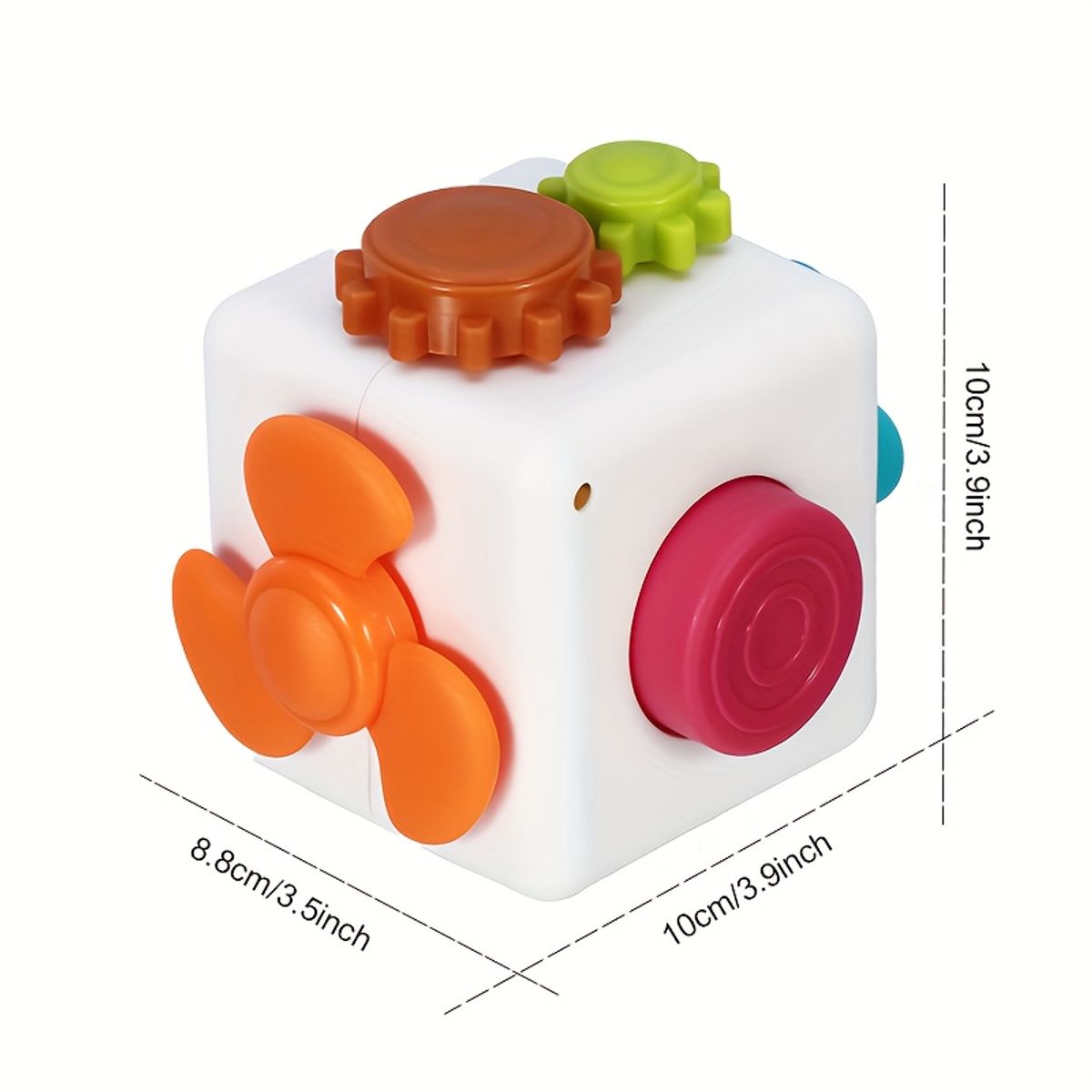 VATYERTY - Cubo de actividades sensoriales 6 en 1 para niños