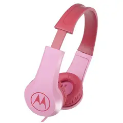 MOTOROLA - Audífonos JR 200 C Manos Libres On-Ear - Rosa