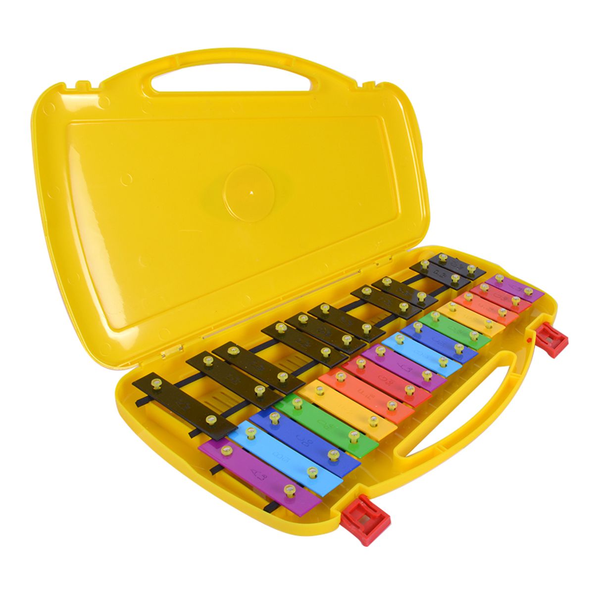 RMX - METALOFONO CROMÁTICO 25 NOTAS PBL COLOR -AMARILLO RMX