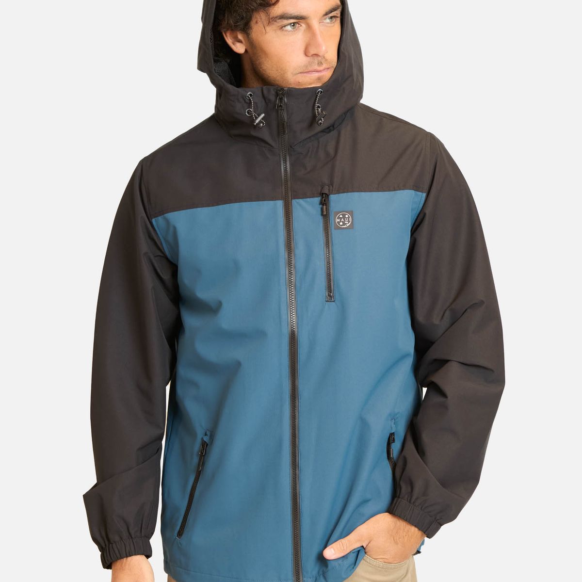 MAUI AND SONS - Cortaviento Sundra Celeste Hombre Maui And Sons - Celeste