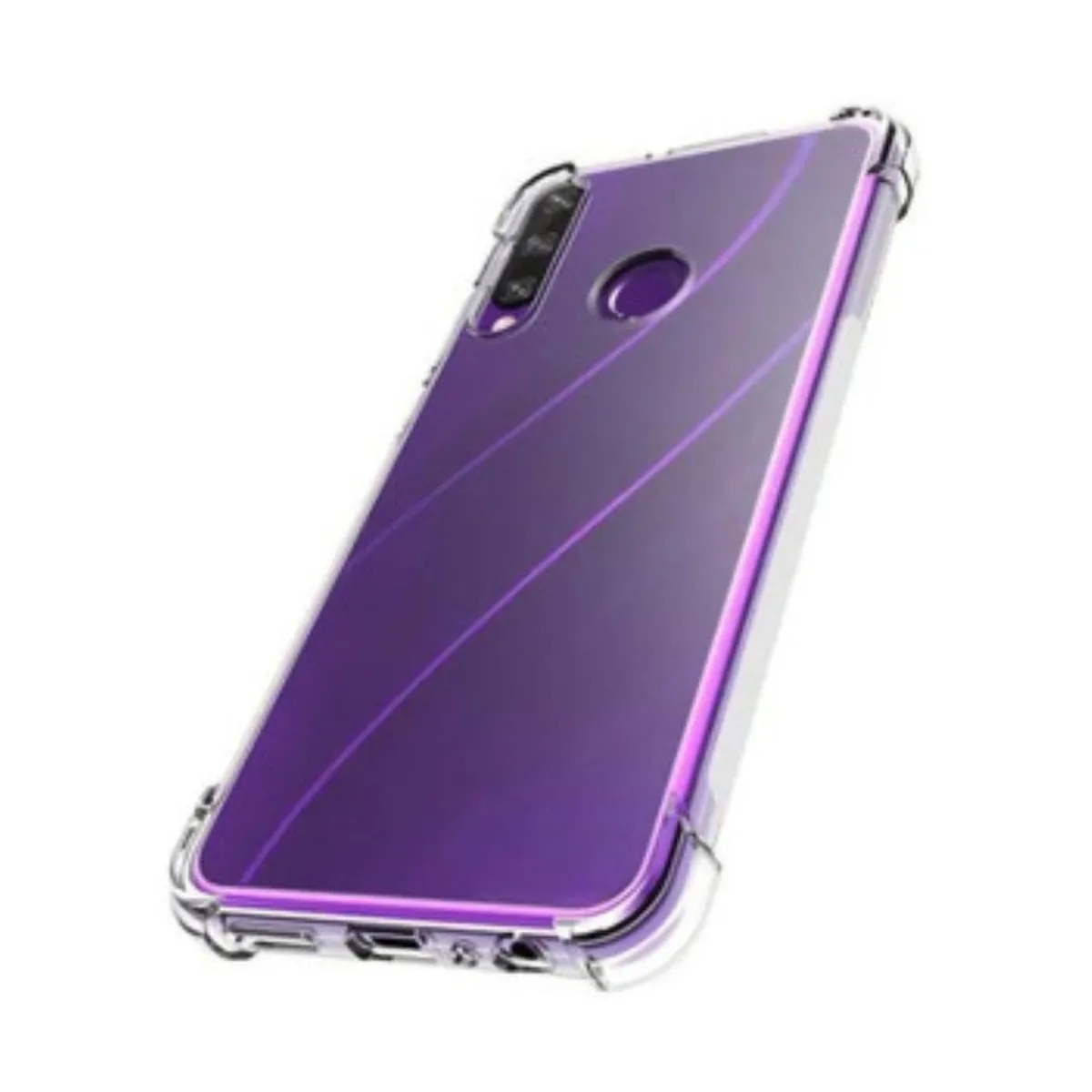 GENERICO - Carcasa Para Huawei Y6p Transparente Reforzada