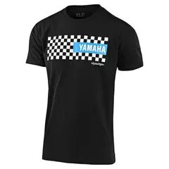 TROY LEE DESIGNS - POLERA TROY LEE YAMAHA CHECKERS BLACK