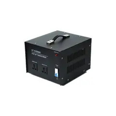 MUNDO MAGIA - Transformador Voltaje 110v - 220v De 5000 Watts Color Negro