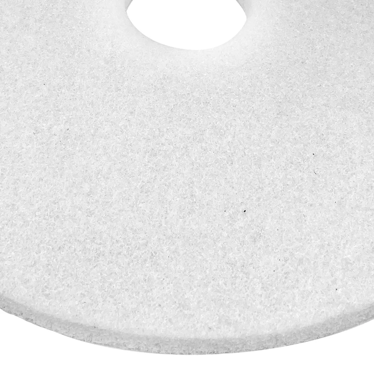 GENERICO - Disco Pad de Limpieza Brillo Blanco para abrillantadora 17 pulgadas