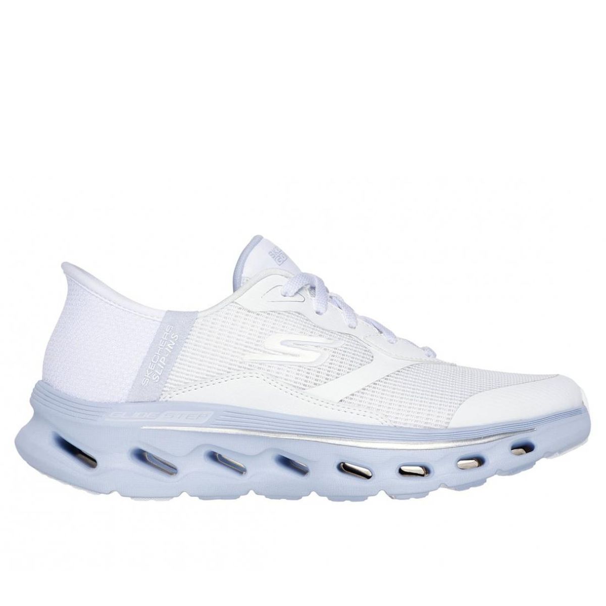 SKECHERS - Zapatillas Mujer Slip-ins Go Walk Glide Step 20 Blanco LV Skechers