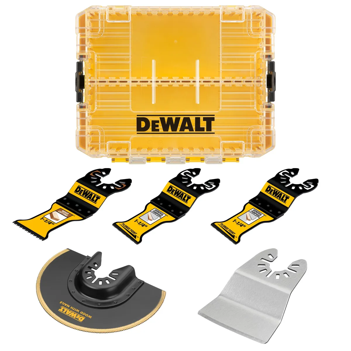 DEWALT - Set 5 piezas oscilante multiuso DEWALT DWA425GSET