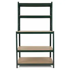 PROCHEF - Mesón de Trabajo con Repisas Acero 100x60x180 cm.