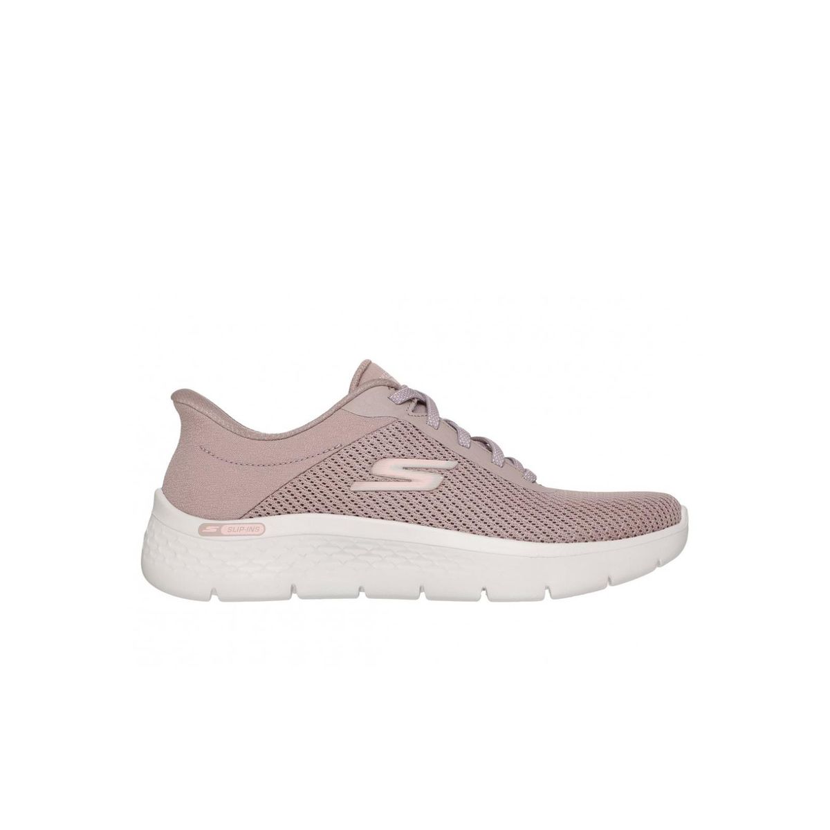 SKECHERS - Zapatillas Mujer Slip-ins Go Walk Flex Beige TP Skechers