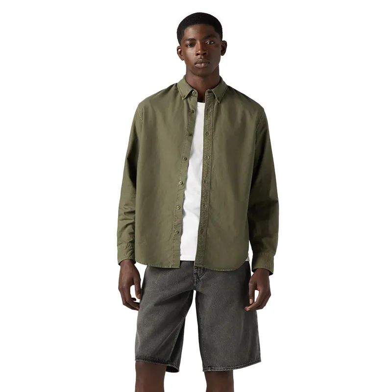 LEVIS - Camisa Hombre Authentic Button Down Verde Levis