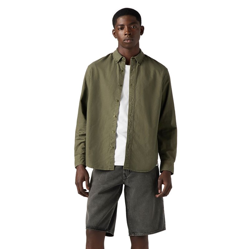 LEVIS - Camisa Hombre Authentic Button Down Verde Levis