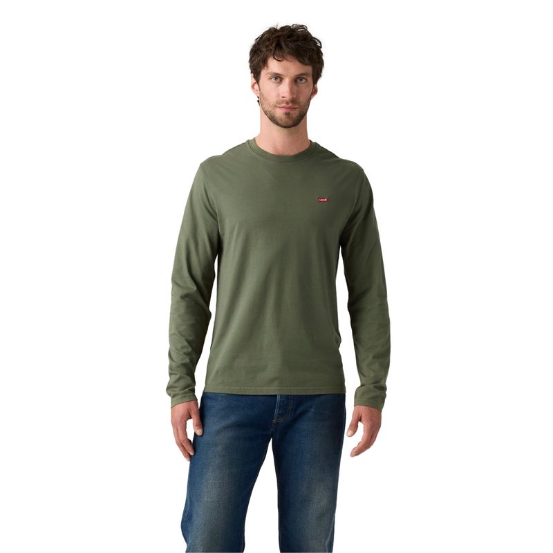 LEVIS - Polera Hombre Classic Hm Tee Verde Levis