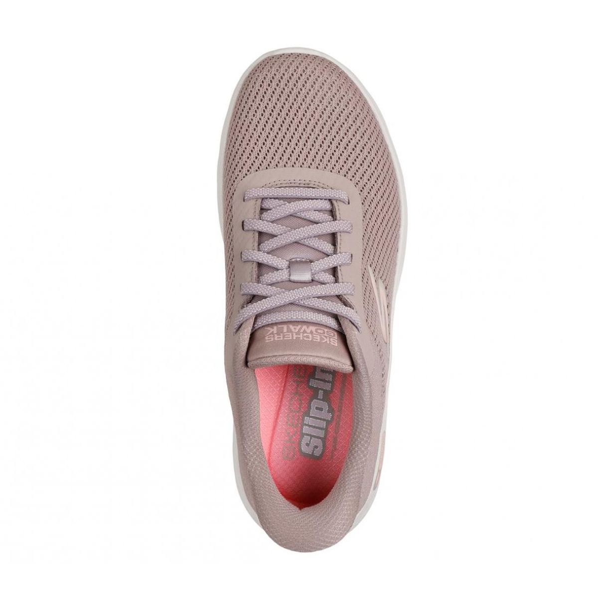 SKECHERS - Zapatillas Mujer Slip-ins Go Walk Flex Beige TP Skechers