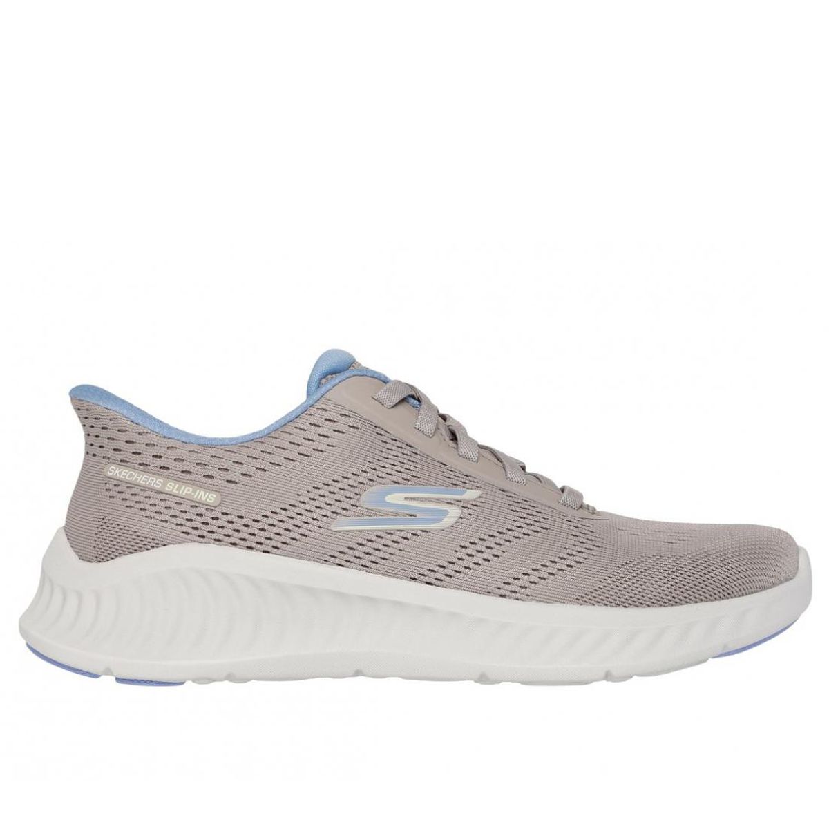 SKECHERS - Zapatillas Mujer Slip-ins Go Walk Now Beige BL Skechers