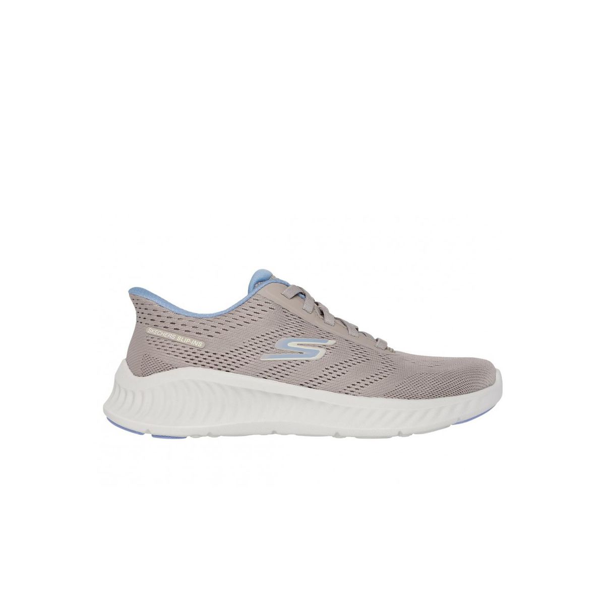 SKECHERS - Zapatillas Mujer Slip-ins Go Walk Now Beige BL Skechers