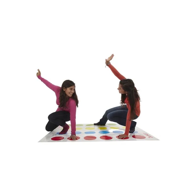 GENERICO - Juego Twister para 6 años en adelante blanco
