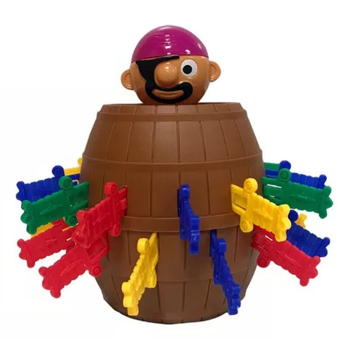 GENERICO - Juego de mesa pirata saltarín color café