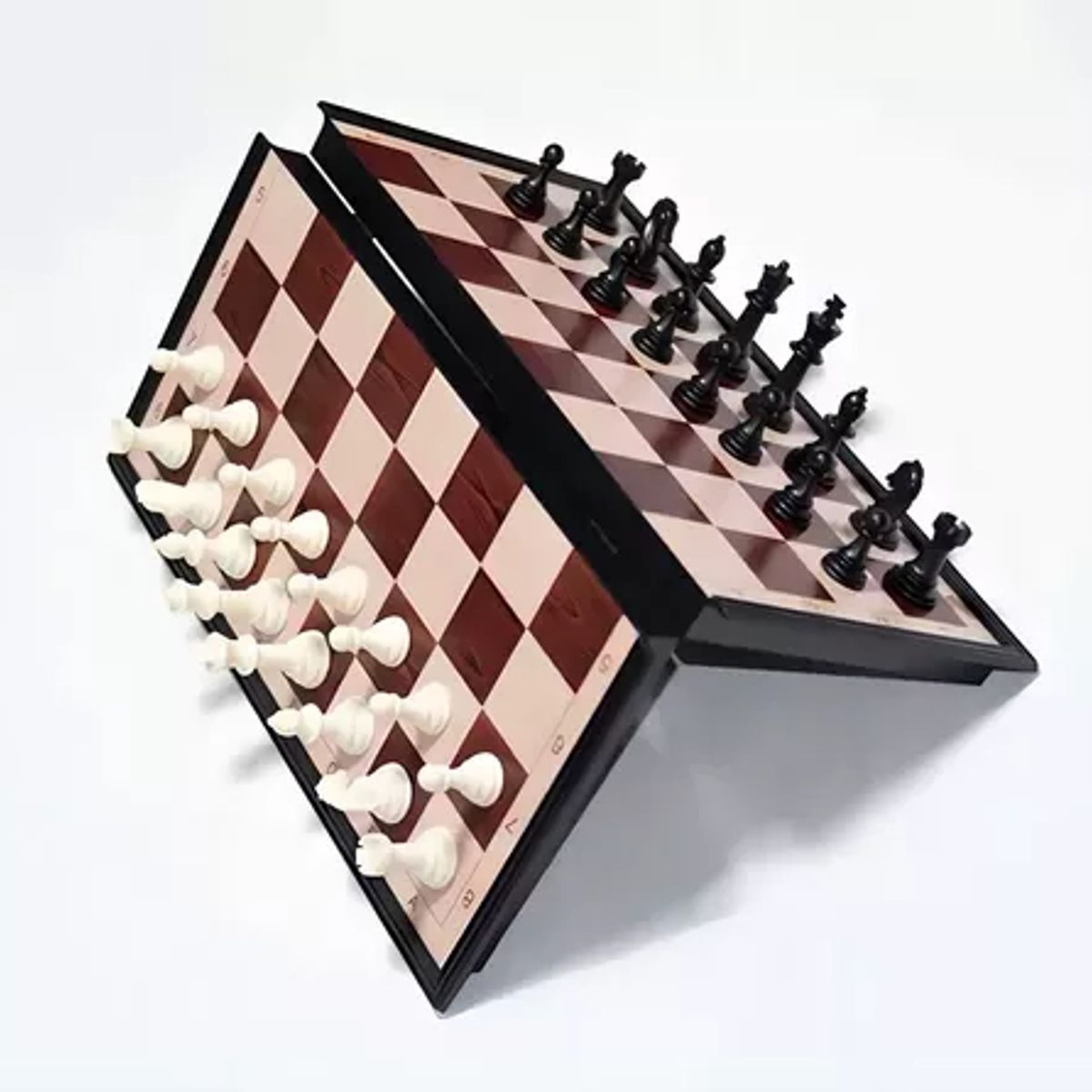 GENERICO - Tablero de ajedrez magnético juego de mesa 25x25 cm