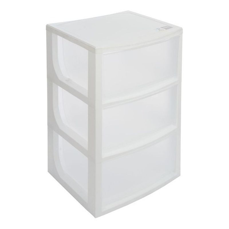 WENCO - Organizador Plastico 3 Cajones Wenco 3 Colores