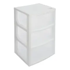 WENCO - Organizador Plastico 3 Cajones 3 Colores