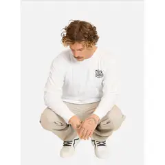 MAUI AND SONS - Polera ML Nutek Blanco Hombre - Blanco