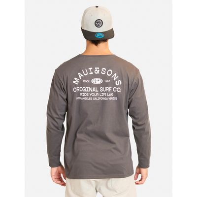 Imagen 2 del producto Polera ML Pirel Gris Hombre - Gris