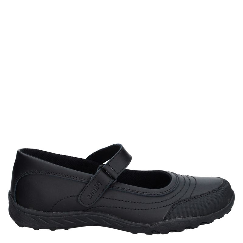 PLUMA - Calzado Escolar Niña Cuero Negro