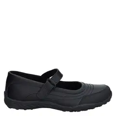 PLUMA - Calzado Escolar Niña Cuero Negro