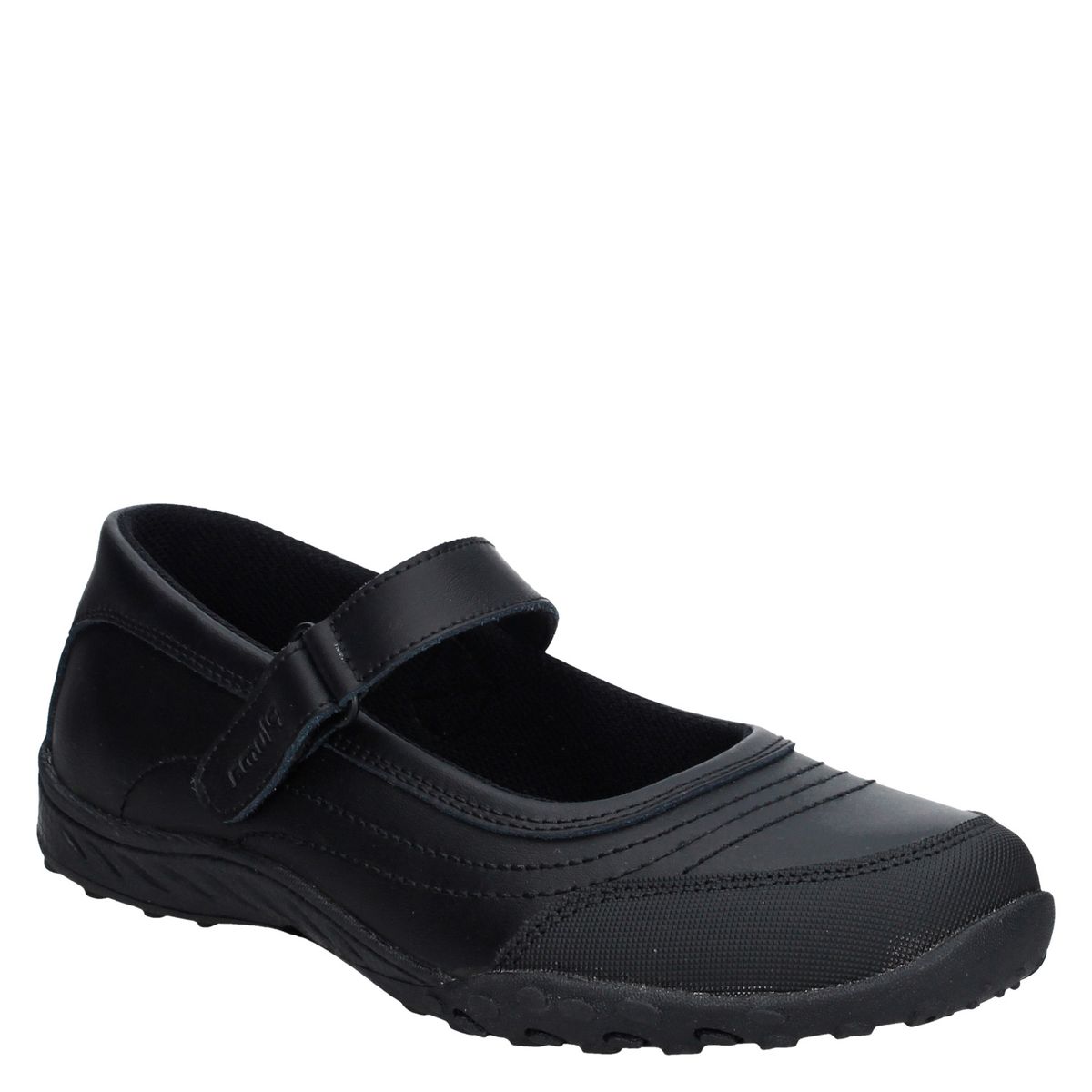 PLUMA - Calzado Escolar Niña Cuero Negro