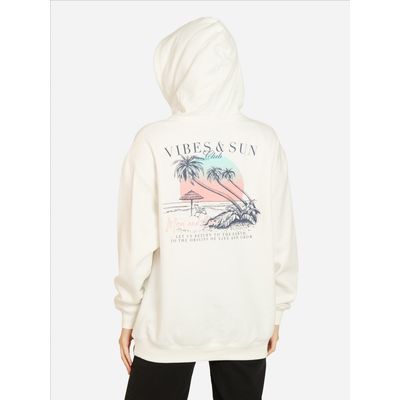 Imagen 2 del producto Poleron Canguro Rideona Beige Mujer - Beige