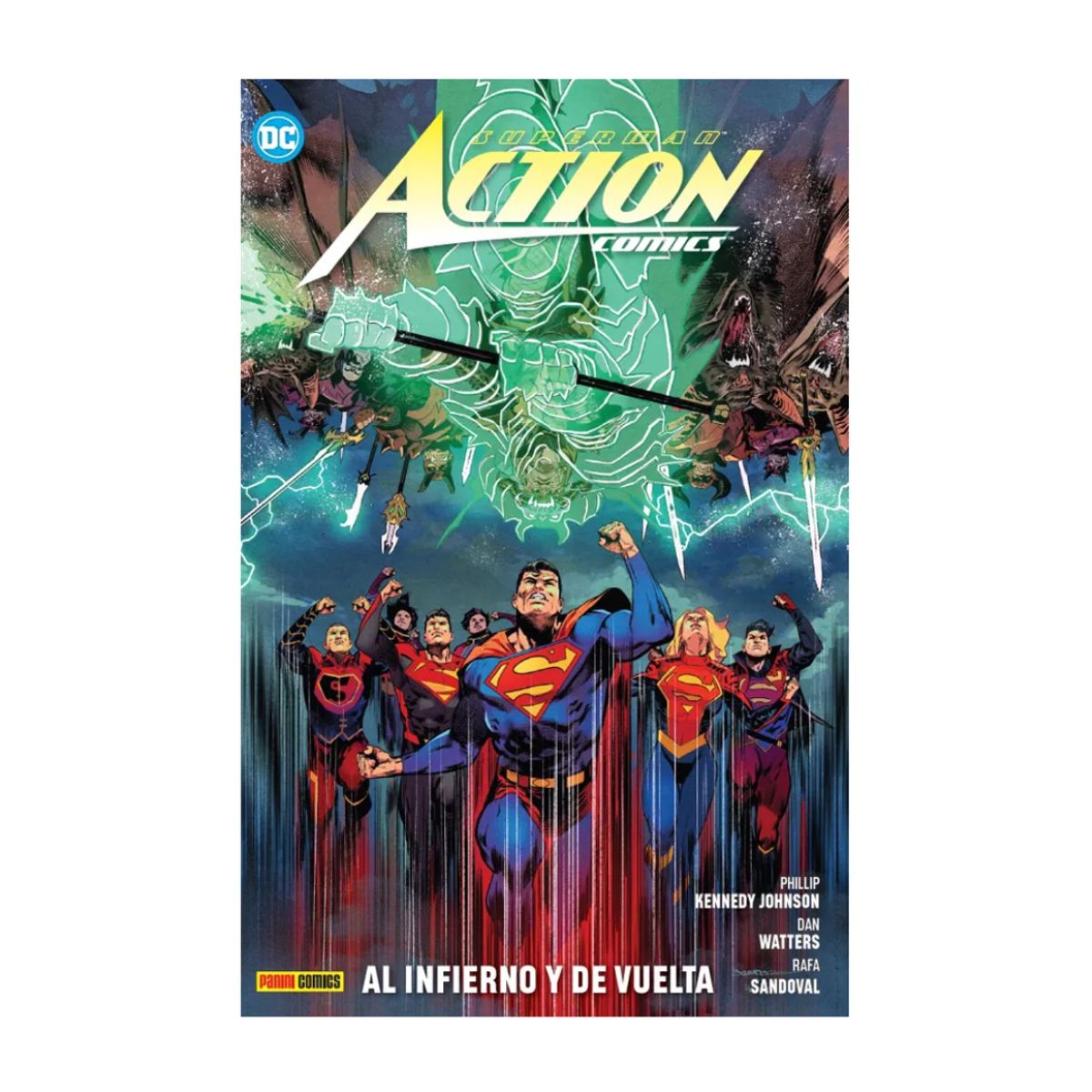PANINI CHILE - Superman Action Cómics N°2 - Al Infierno y De Vuelta