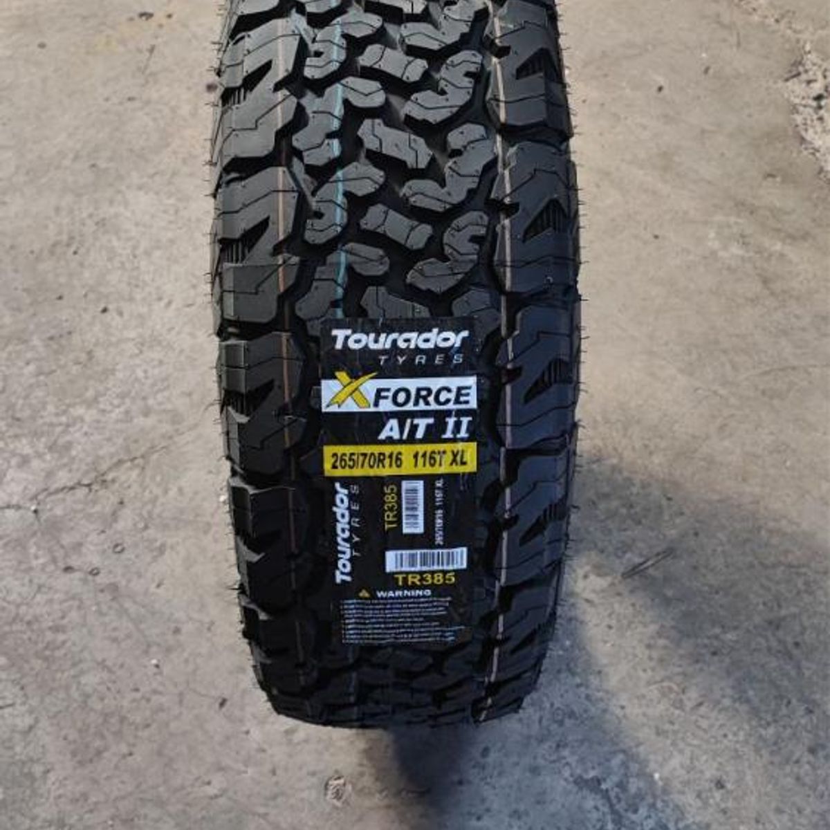 GENERICO - Neumatico 26570 R16 TOURADOR X FORCE AT II 116T XLBZ