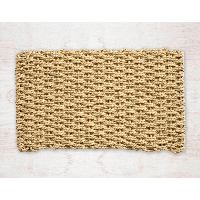 KOKOMAT - Limpiapies Trenzado Beige
