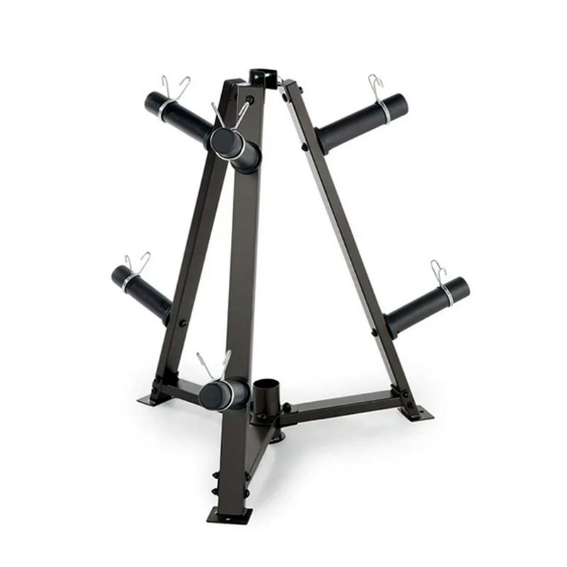 SDFIT - Rack Discos Compacto Árbol Y Barra Compacto 3 Lados Pt-5757