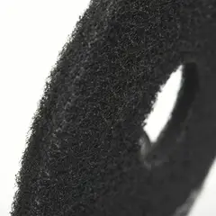 GENERICO - Disco Pad de Limpieza Removedor para abrillantadora Negro 17 pulgadas